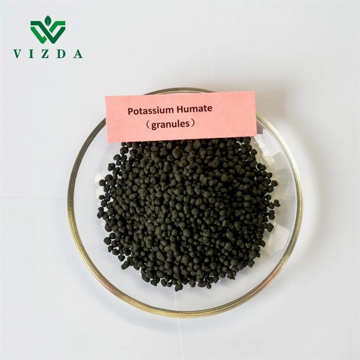 Humato de potasio orgánico para nutrición vegetal