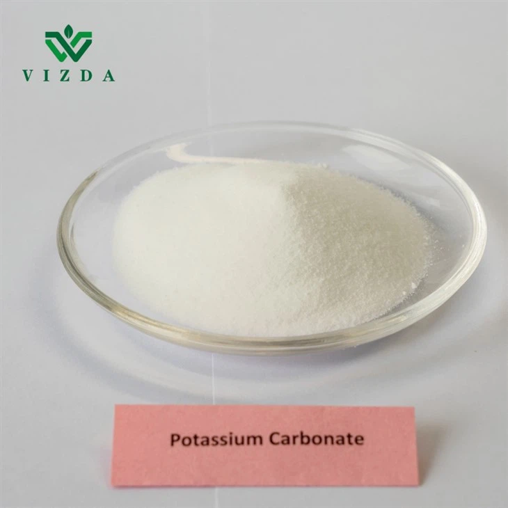 Fertilizante potásico de carbonato de potasio