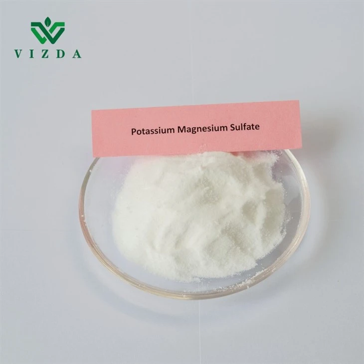 Polvo cristalino de sulfato de potasio y magnesio
