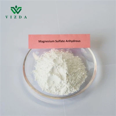 Cultivo de sulfato de magnesio anhidro