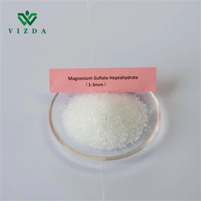 Sulfato de magnesio heptahidratado cristalino